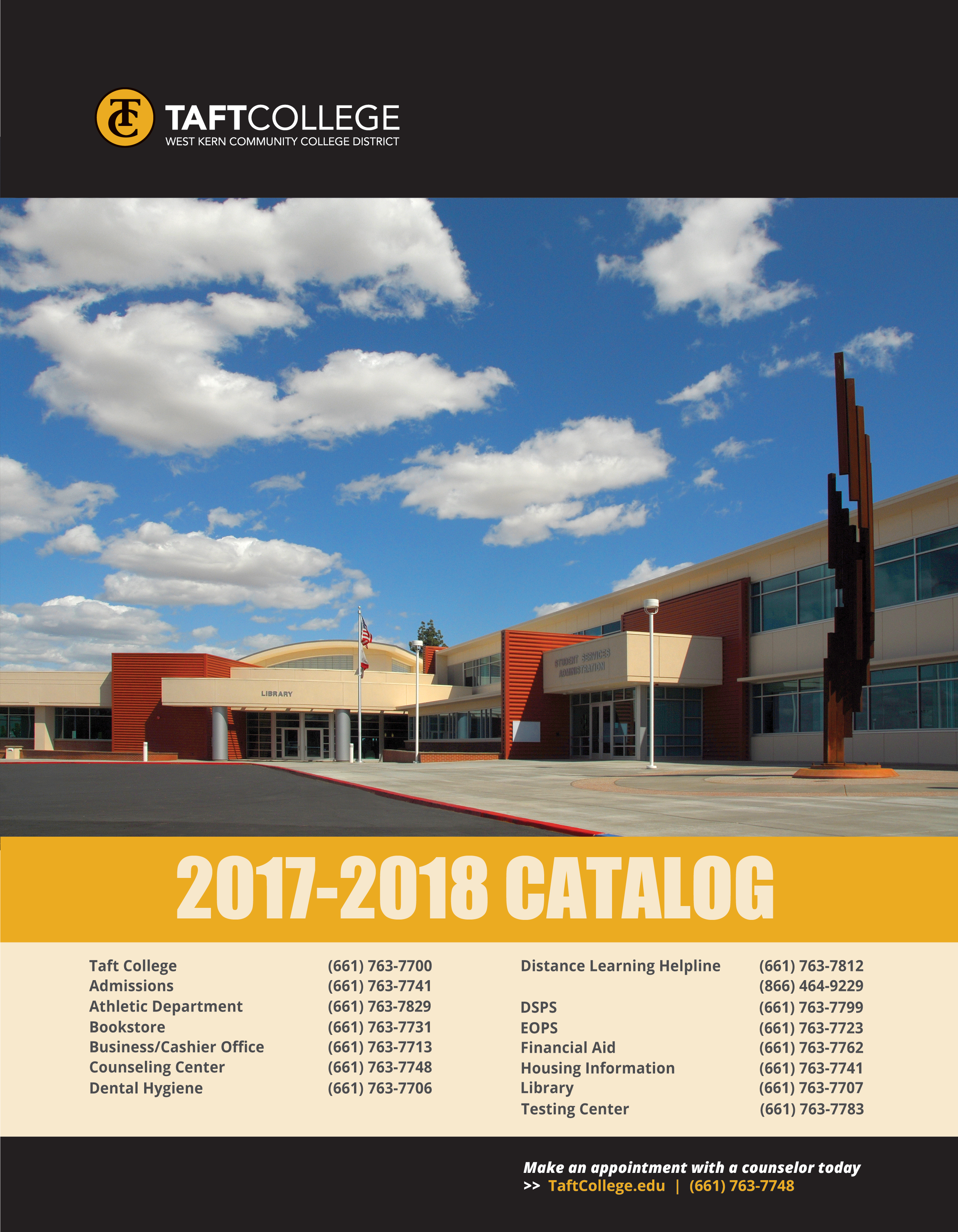 2017-2018 Catalog Cover